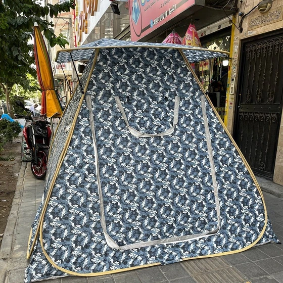 چادر مسافرتی ۸ نفره ریپس ضد آب با سقف مسطح و جنس برنو برزنتی