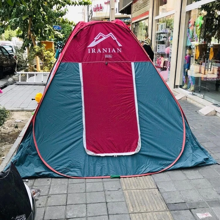 چادر مسافرتی8 نفره فنری مدل برنو سفارشی کیفیت بالا دوخت زیبا و رنگبندی کد C46