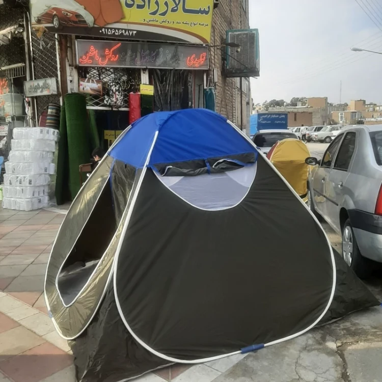 چادر مسافرتی 8 نفره درجه یک صددرصد ضدآب کف ضخیم