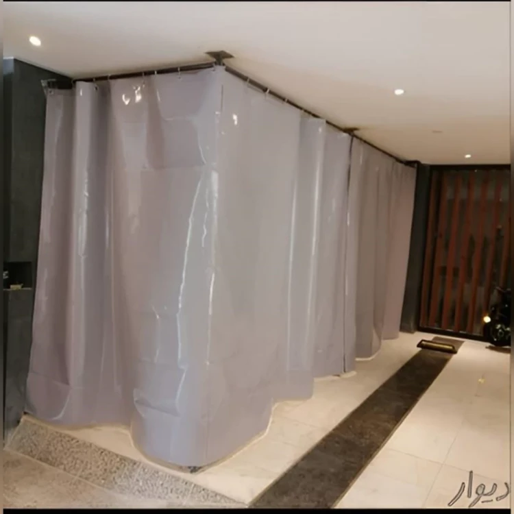 پرده برزنتی ضد اب2در 2.5 یک تیکه بدون درز و پانچ شده درجه یک